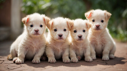 homeless puppies that live on the street and need protection.