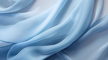 Obraz premium light silk blue fabric