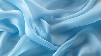 Obraz premium light silk blue fabric