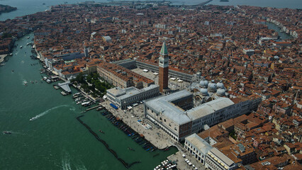 Fototapeta premium Aerial view of Venice, Italy