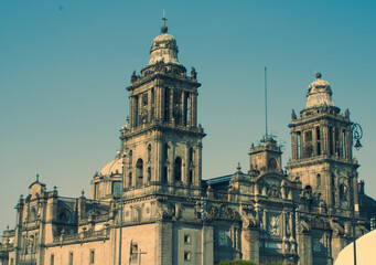 Fototapeta na wymiar Zócalo Ciudad de México 