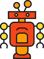 Robot Character Avatar
