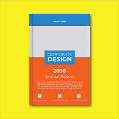 Corporate Book Cover Design Template