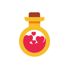valentine day vector flat illustration