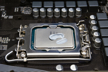 Thermal grease on CPU