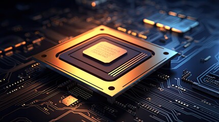 Technology Chip Webpage Icon