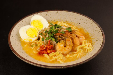 Mie Celor is Palembang Style of Noodle in Shrimp Broth Coconut Milk.