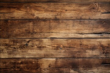 close up horizontal view of a dark wooden background AI generated