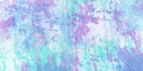 Abstract vintage rough texture grunge dark wall fragment with attritions and cracks background. ceramic plate close-up in purple tone. Сraked weathered cement wall texture Grungy rusted metal surface