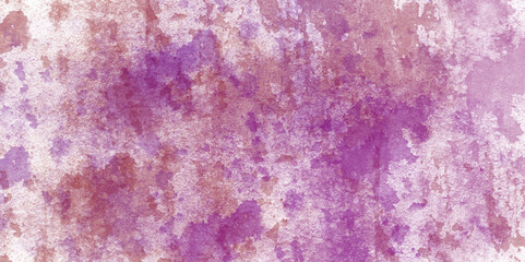 Abstract vintage rough texture grunge dark wall fragment with attritions and cracks background. ceramic plate close-up in purple tone. Сraked weathered cement wall texture Grungy rusted metal surface