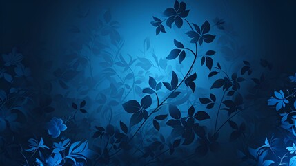 Fototapeta na wymiar blue leaf background