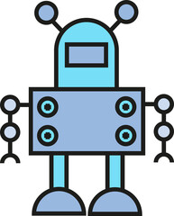 Smart Robot Icon
