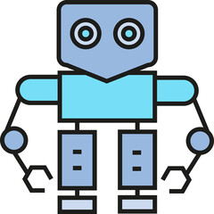 Smart Robot Icon
