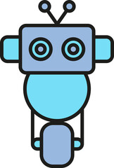Smart Robot Icon
