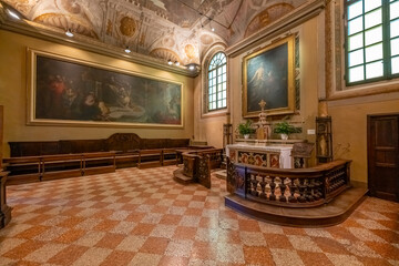 Interior and exterior images of the Madonna di San Luca Basilica one of the symbols of the city of Bologna © Aytug Bayer