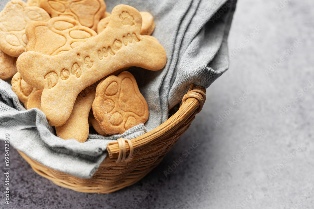 Wall mural homemade dog biscuits