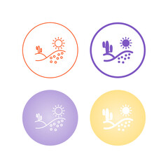 Desert Vector Icon