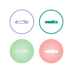 Submarine Vector Icon