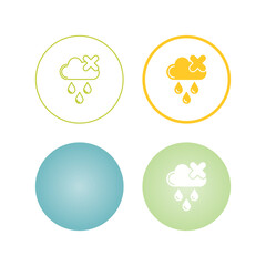 No Rain Vector Icon