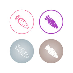 Carrot Vector Icon