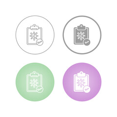 Test Results Vector Icon