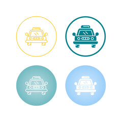 Taxi Vector Icon