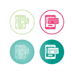 Electronic Payment Vector Icon