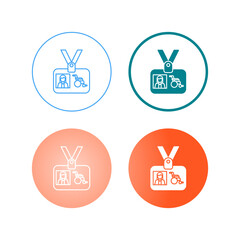 Id Card Vector Icon