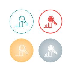 Fototapeta premium Research Vector Icon