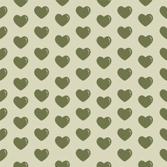 seamless pattern with hearts, Valentine day