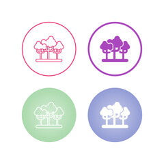 Forest Vector Icon