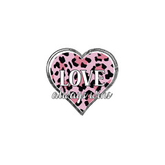 Valentine design, Valentine Tshirt,heart isolated on white background, heart with Pattern design