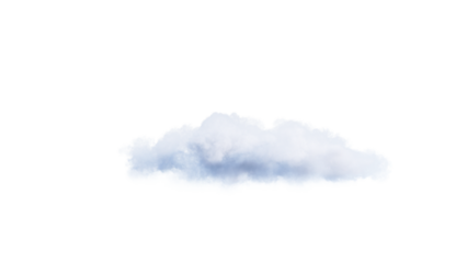 White clouds isolate on black background. 3d illustration