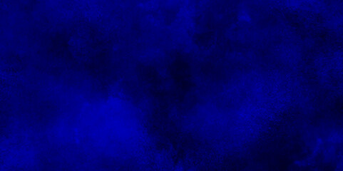 Dark BLUE vector layout with cloudscape. Abstract illustration with colorful gradient clouds.Illuminated stage with scenic lights and smoke.