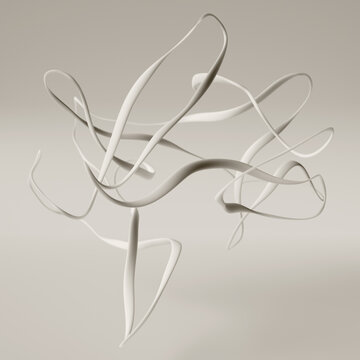 Anakinra drug molecule, illustration