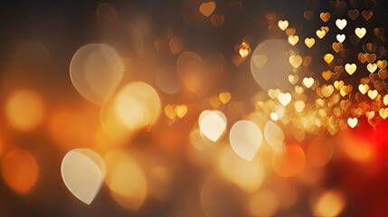 Fototapeta premium red bokeh background