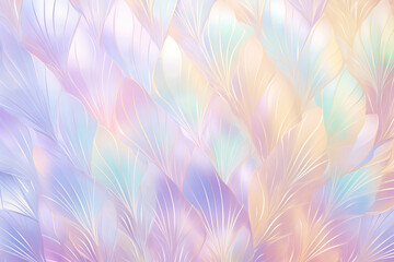 Purple pastel abstract background with glowing elements 