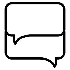 Naklejka premium speech bubble