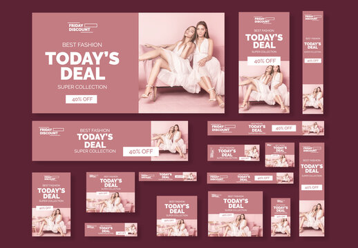 Fashion Collection Banner Pack Template