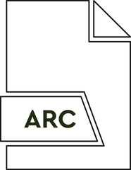 ARC File format icon spacing in objects
