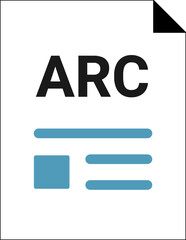 ARC Icon black color