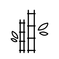 Plant And Tree Line Icon