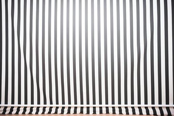 black and white striped fabric background with spotlights