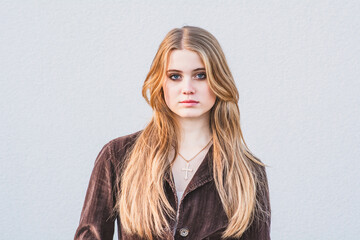 Model / Frau / jung / Gesicht