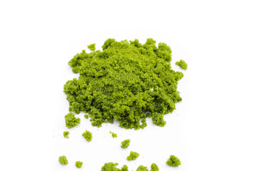 Fototapeta premium Wolffia globosa or swamp algae, water meal