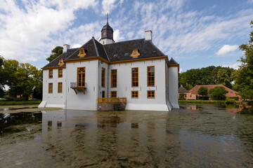 Fraeylemaborg estate in Slochteren in the north of the Netherlands.