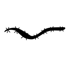 Stitching wound icon