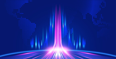 Abstract technology futuristic background
