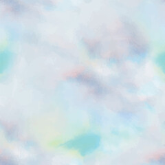 Tie Dye Space. Shibori Pattern. Blue Cloud Pattern. Gray Sky Cloud. Tie Dye Watercolor. Cloud Watercolour Texture. Tie Dye Effect Texture. Dyed Seamless Light. Grey Stripe Texture. Light Ombre Grunge.