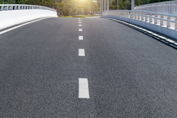 Background of empty asphalt road